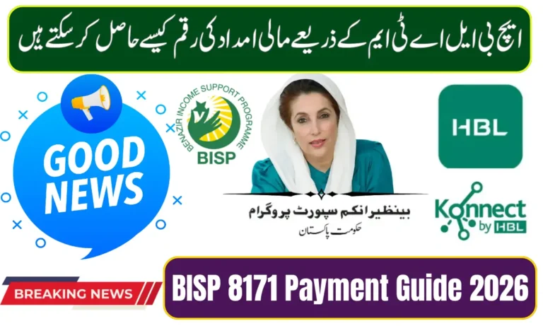 BISP 8171 Payment Guide 2026