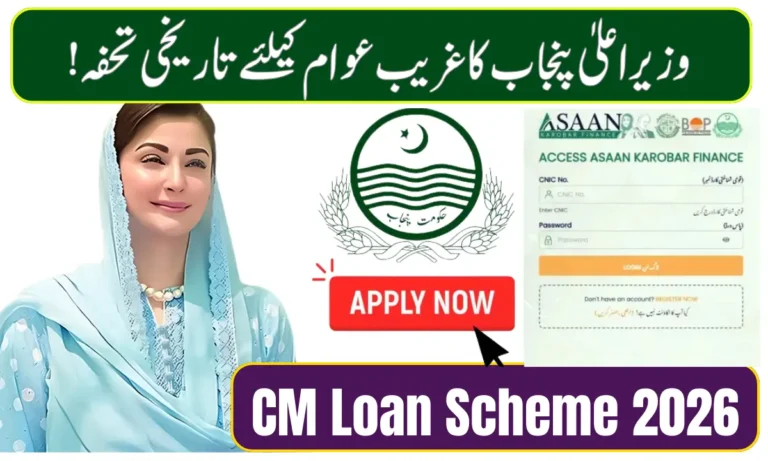 Maryam Nawaz Loan Scheme 2026